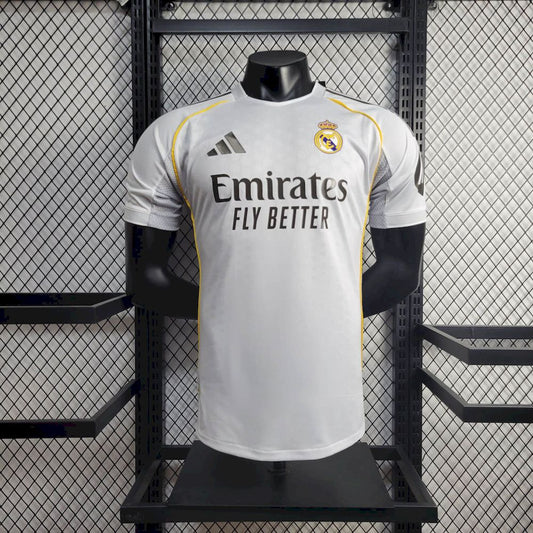 Men’s Real Madrid 2025/26 Player Home Jersey
