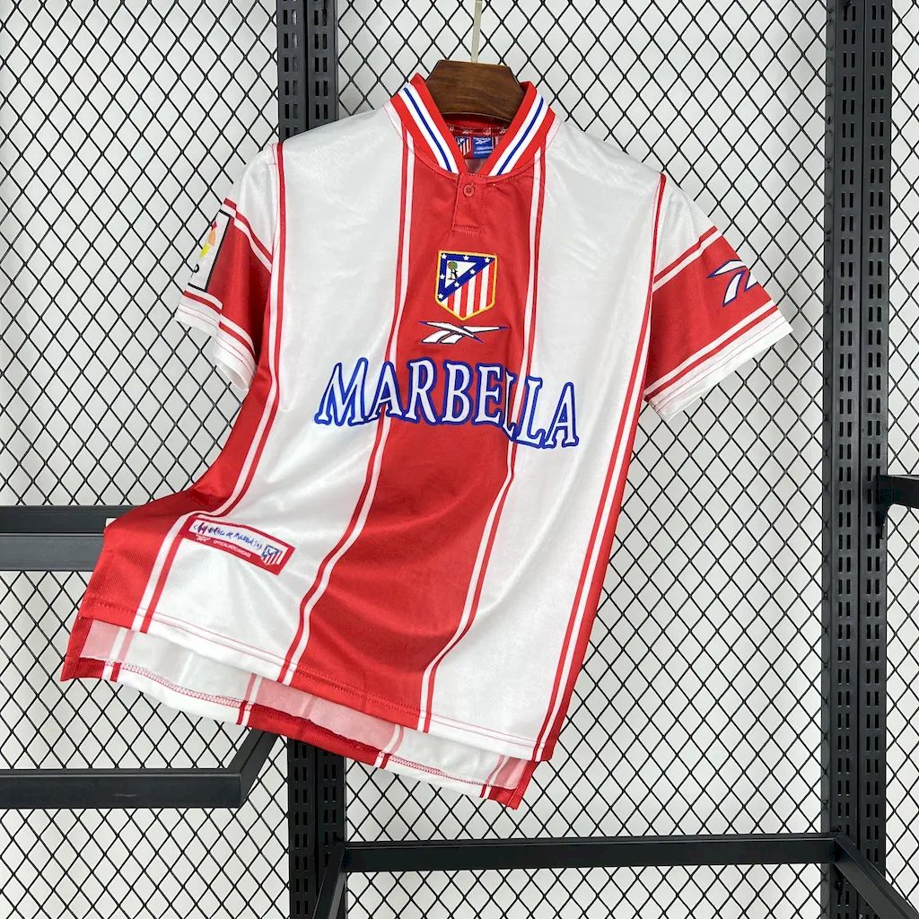 Atletico Madrid 1999/00 Retro Home Jersey