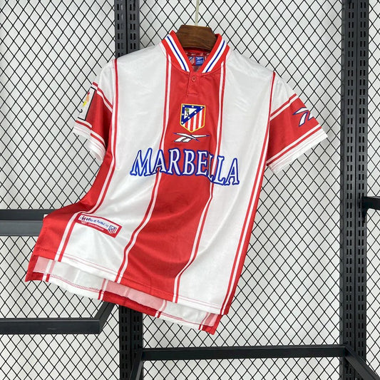 Atletico Madrid 1999/00 Retro Home Jersey