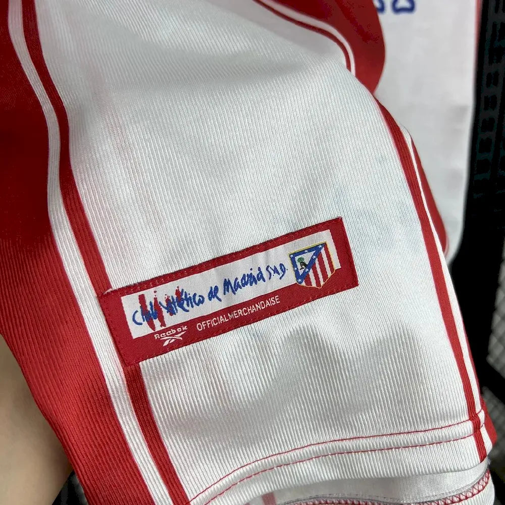 Atletico Madrid 1999/00 Retro Home Jersey