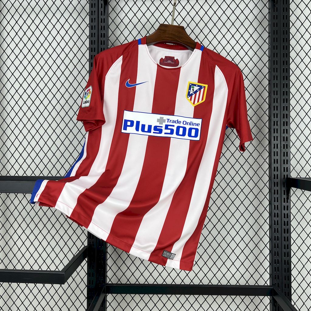 Atletico Madrid 2016/17 Retro Home Jersey