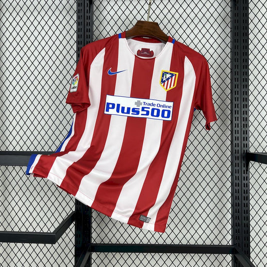Atletico Madrid 2016/17 Retro Home Jersey