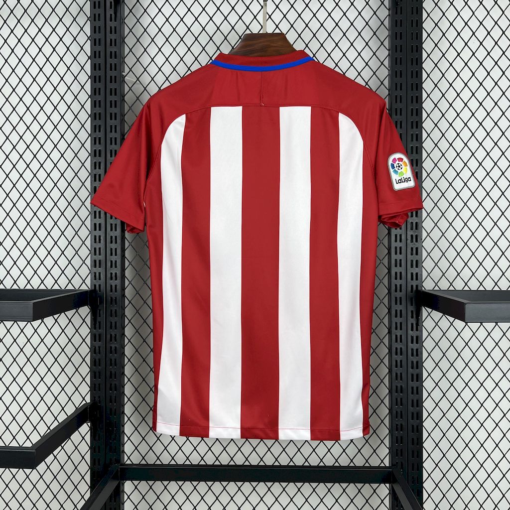 Atletico Madrid 2016/17 Retro Home Jersey