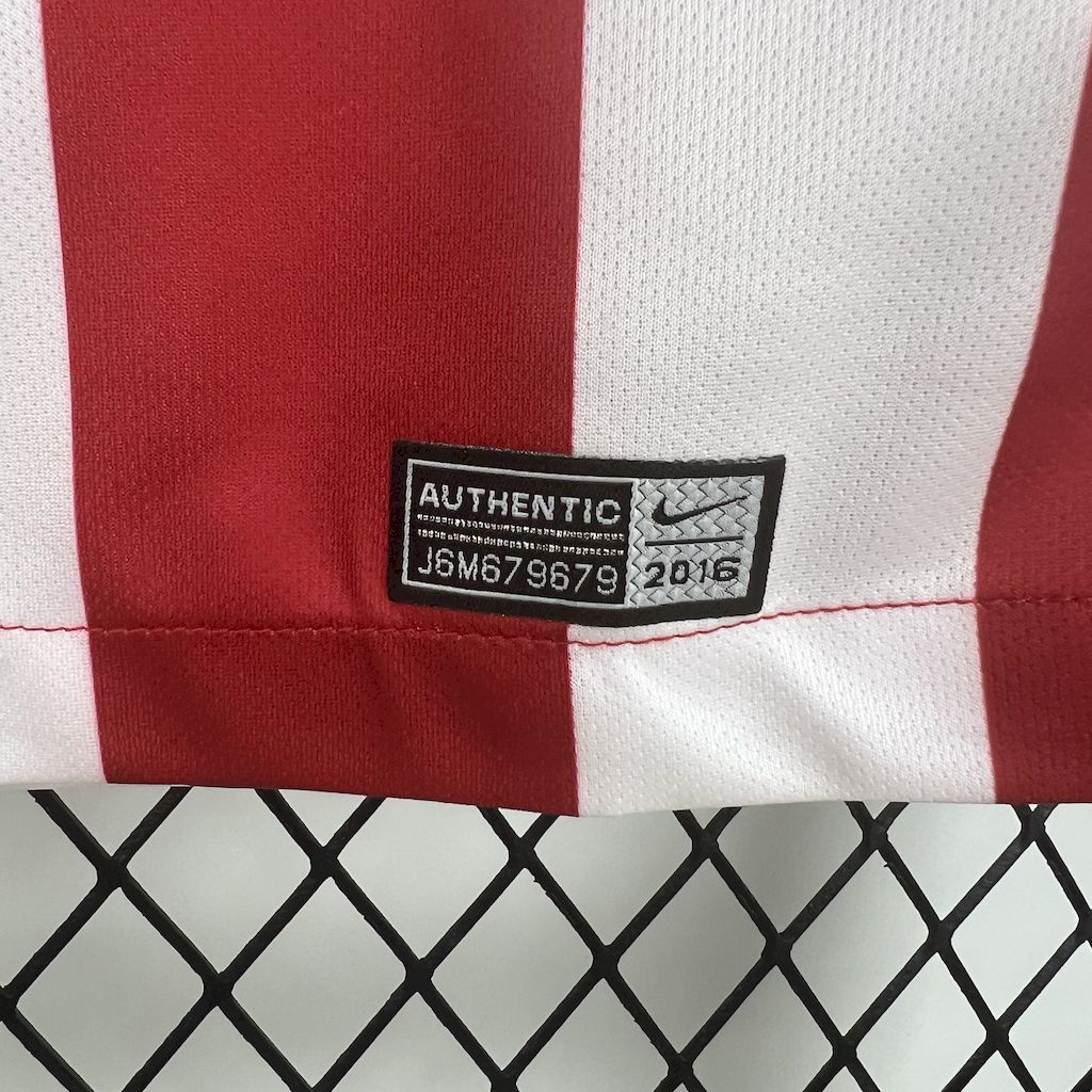 Atletico Madrid 2016/17 Retro Home Jersey
