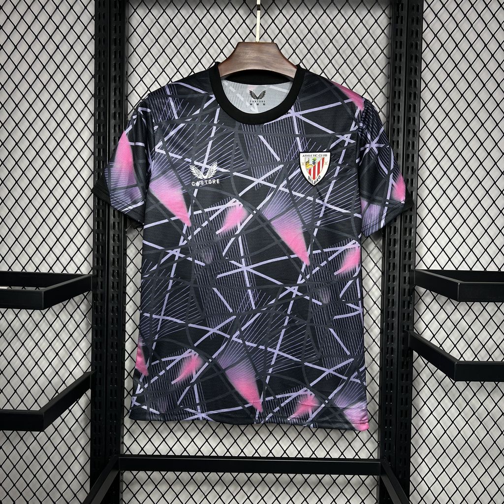 Men’s Athletic Bilbao 2024/25 Fan Castore Cup Matchday-Lavender Jersey